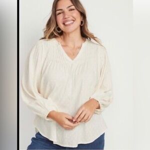 Old Navy Bohemian Blouse Tunic